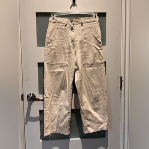 Beige Aritzia Utility Pants size 4
